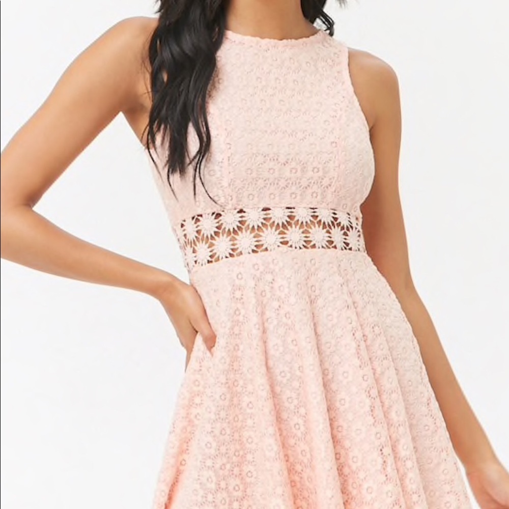 Forever 21 - Lace Fit and Flare Dress